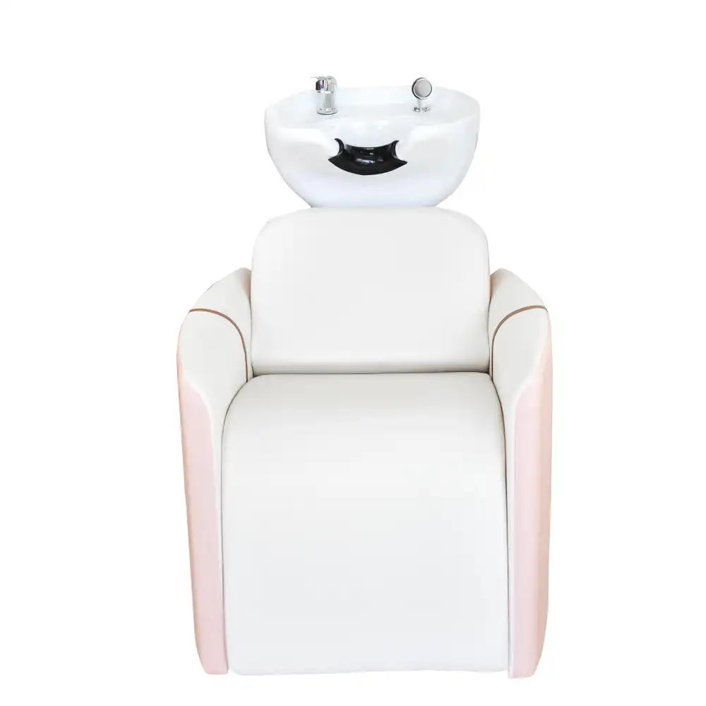 Lavatório Vogue Premium com Sistema de Elevação Elétrico e Massageador - Cuba de Porcelana - Kixiki Móveis