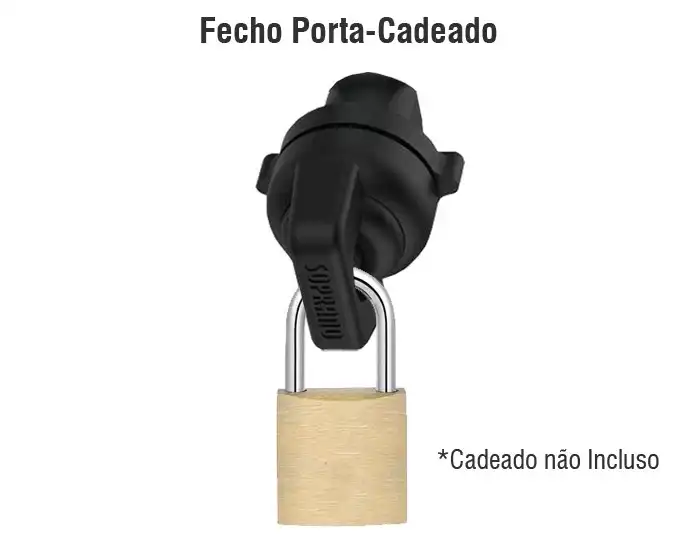 Roupeiro Para Vestiário RGRSP 4/8 8 Portas - Com Fecho Porta-Cadeado - RCH - Chapa 26 (0,45mm).
