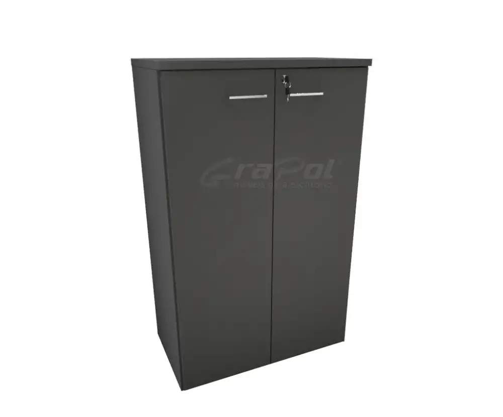 ARMÁRIO DINÂMICO ALTO 02 PORTAS - PRATELEIRAS 15mm - L 800mm x A 1270mm x P 450mm - M-OFFICE - MÓVEIS MOTIVA