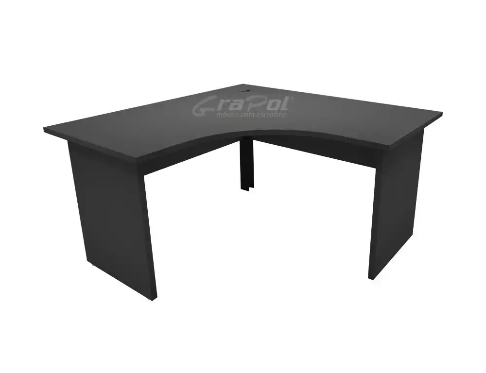 ESTAÇÃO DE TRABALHO PÉ PAINEL - 1400/1400mm x 735mm x  600mm  - 25mm - Linha M-office - Móveis Motiva