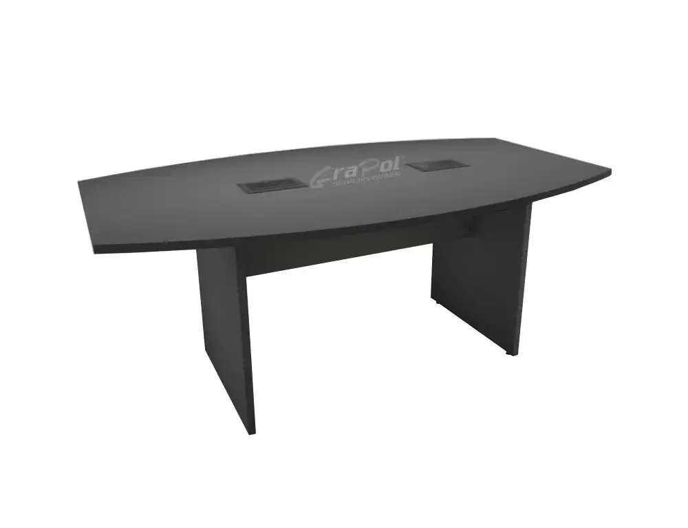 MESA DE REUNIÃO COM CONECTIVIDADE 1800mm x 750mm x 1050mm - 25mm - Linha M-office - Móveis Motiva