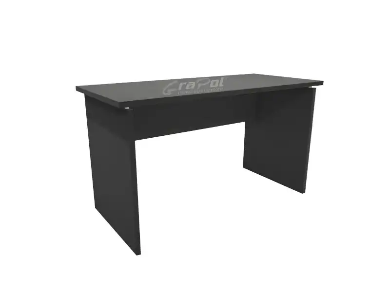MESA DE TRABALHO PÉ PAINEL  1300mm x 735mm x 600mm - 25mm - Linha M-office - Móveis Motiva