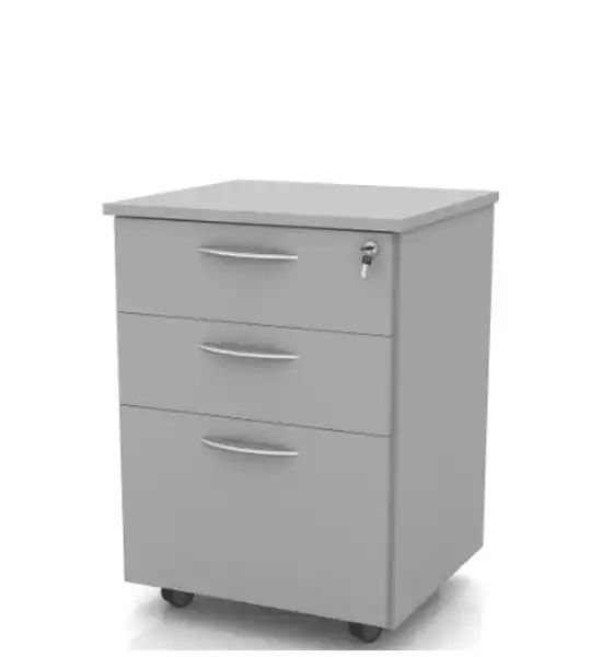 Gaveteiro Volante 3 Gavetas 15mm - 467mm x 420mm x 688mm