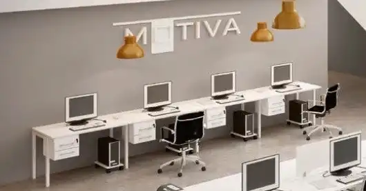 GAVETEIRO SUSPENSO 2 GAVETAS - L 350mm x A 320mm x P 388mm - M-OFFICE - MÓVEIS MOTIVA