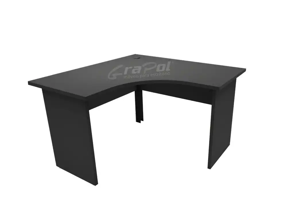 ESTAÇÃO DE TRABALHO PÉ PAINEL - 1200/1200mm x 735mm x  600mm  - 25mm - Linha M-office - Móveis Motiva