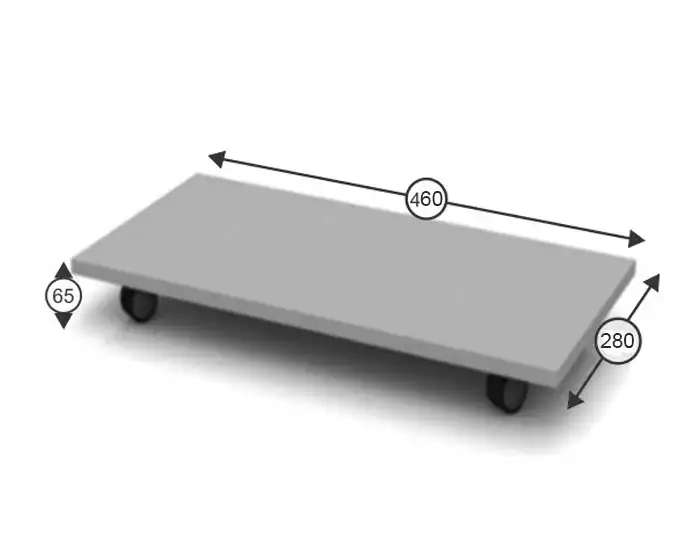 Porta CPU Skate - MDP 15mm 