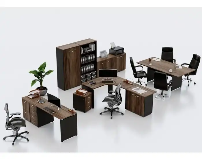 Mesa em ( L ) PN 25mm - 1800mm x 1600mm  x 740mm