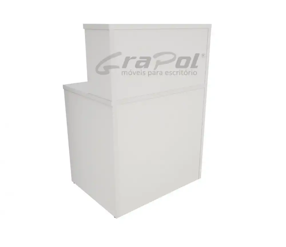 Balcão de Atendimento Linear - MDP 25mm - 800mm x 600mm x 1140mm 