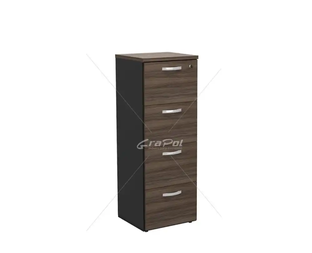 Arquivo 4 Gavetas - MDP 25mm - 467mm x 420mm x 1275mm