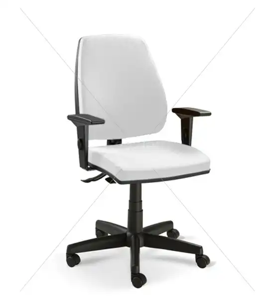 Cadeira para escritório giratória presidente 38001 SRE - Linha Pro - Braço SL - Cavaletti - Base Polaina
