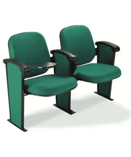 Poltrona Auditório 12011 Retrátil - Braço Intercalado - Prancheta Melamínico -  Linha Coletiva - Cavaletti