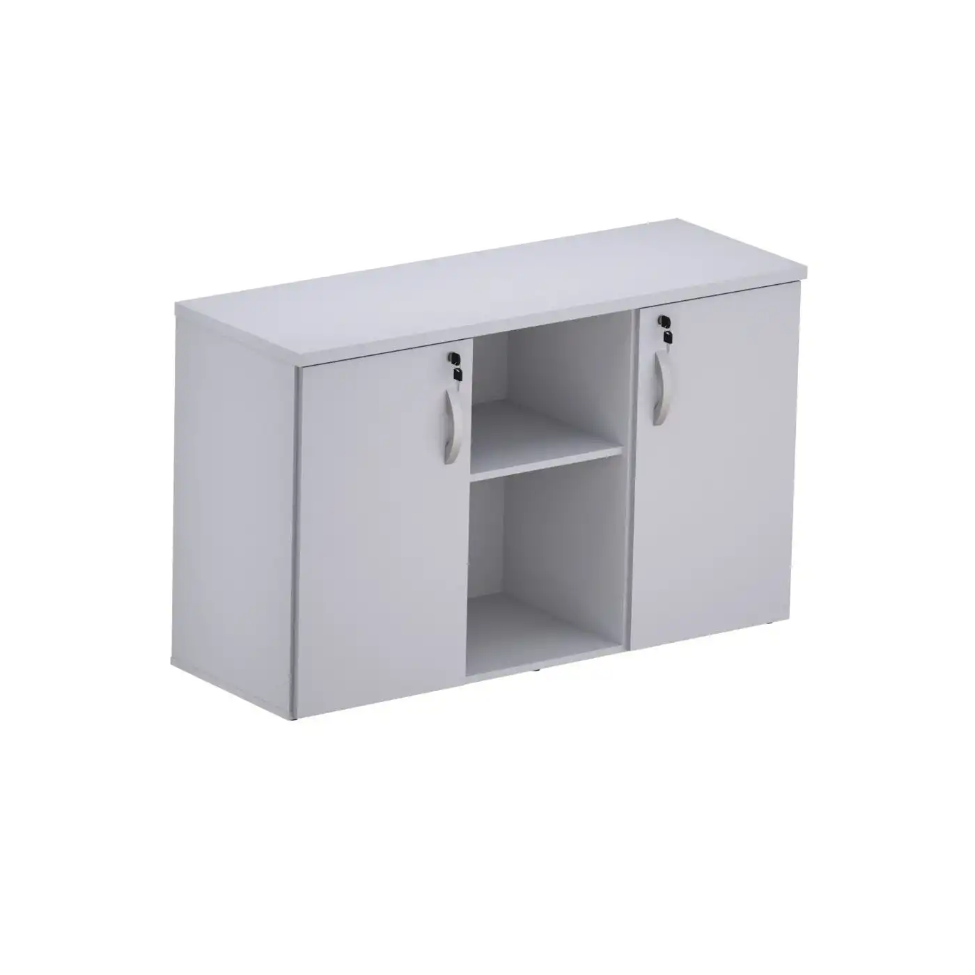 Armário Baixo Credenza - 2 Portas - MDP 25mm - Fundo 3mm - 1196mm x 420mm x 735mm